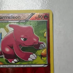 Pokemon TCG Charmeleon Legendary Treasures REVERSE HOLO 18/113 LP Card Flame - Image 3