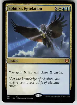 Sphinx's Revelation Normal M Starter Commander Decks 244 NM - Image 1