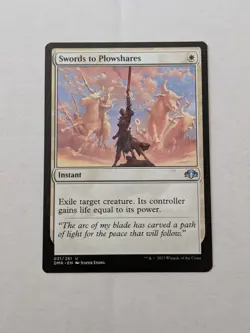 Swords to Plowshares Dominaria Remastered Regular - Image 1