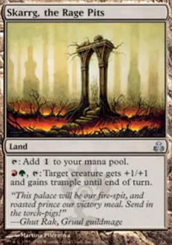 *MRM* ENGLISH 4x Skarrg, les Fosses de rage (Rage Pits) MTG GPT - Image 1