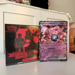 Pokemon TCG S&V Destined Rivals Elite Trainer Box ETB - Sealed + JUMBO MEWTWO EX - Image 1