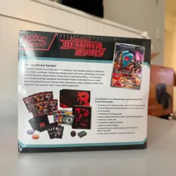 Pokemon TCG S&V Destined Rivals Elite Trainer Box ETB - Sealed + JUMBO MEWTWO EX - Image 3