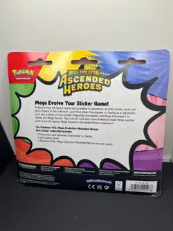 Pokemon TCG Ascended Heroes Tech Sticker Collection Charmander |BRAND NEW SEALED - Image 2