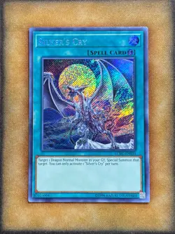 Yugioh Silver's Cry LCKC-EN034 Secret Rare NM - Image 1