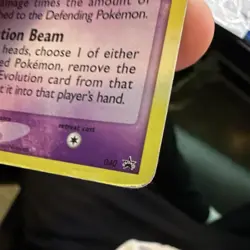 Damaged Pokemon TCG Mew 040 Promo Holo. See listing images for card condition. - Image 5
