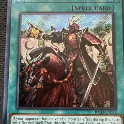 Triple Tactics Thrust (Secret Rare) RA03-EN072 1st Edition Yu-Gi-Oh! - Image 3