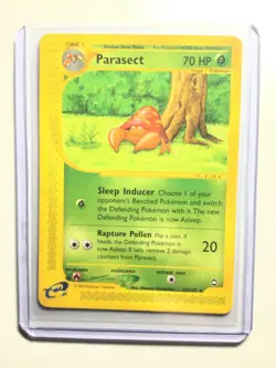 PARASECT - 27/147 - Aquapolis - Rare - Pokemon Card - NM - Image 1