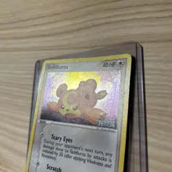 2005 Teddiursa 77/115 Unseen Forces Reverse Holo Stamp Pokemon Card - Image 4