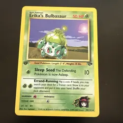 Erika's Bulbasaur 39/132 - Gym Challenge 1st Edition Pokemon TCG NM - Image 1
