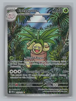 Exeggutor 135/132 ME01: Mega Evolution NM Pokemon TCG Illustration Rare - Image 1