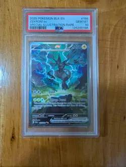 Pokemon TCG Zekrom EX Black Bolt Special Illustration Rare Card #166/086 SV - Image 1
