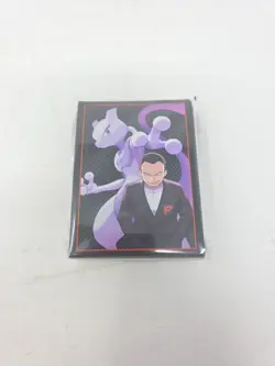 Pokemon TCG Destined Rivals ETB Card Sleeves Mewtwo Giovanni 65 Ct New Sealed - Image 1