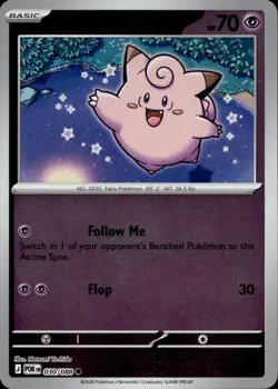Clefairy 030/088 Common Perfect Order Pokemon Near Mint - Image 1