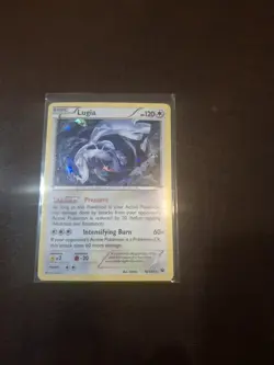 Pokemon TCG- 2016 XY Fates Collide Lugia 78/124 Cracked Ice Hollow LP/MP - Image 1