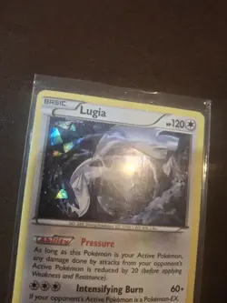 Pokemon TCG- 2016 XY Fates Collide Lugia 78/124 Cracked Ice Hollow LP/MP - Image 4