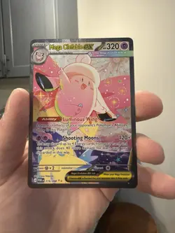 Pokemon TCG Mega Clefable EX 119/088 Evolutions Secret Rare Holo Full Art - Image 1