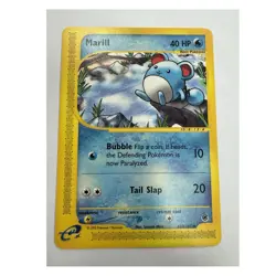 The Pokemon Company Marill 120/165 Expedition Base Set e-Reader Common 60 HP - Image 1