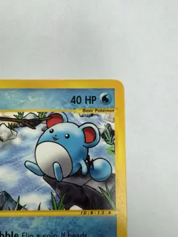 The Pokemon Company Marill 120/165 Expedition Base Set e-Reader Common 60 HP - Image 5