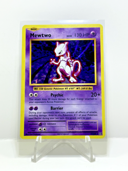 Mewtwo 51/108 Cracked Ice Holo Evolutions Pokemon TCG Lightly Played - Image 1