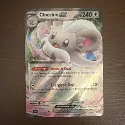 Cinccino ex 73/86 Double Rare Pokemon Chaos Rising ME04 NM - Image 1