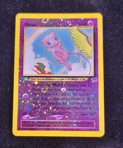 Mew Pokemon 2001 Southern Islands Promo Reverse Holo Mew 1/18 - Image 1
