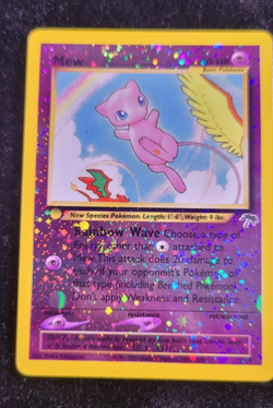 Mew Pokemon 2001 Southern Islands Promo Reverse Holo Mew 1/18 - Image 2