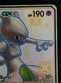 2019 Pokemon Hidden Fates Shiny Vault Mewtwo GX #SV59/SV94 Full Art EX-NM - Image 3