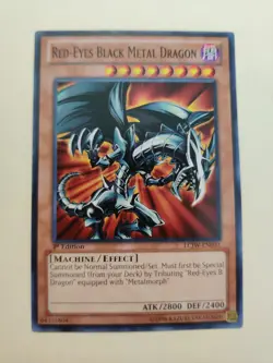 Red-Eyes Black Metal Dragon LCJW-EN031 1st Edition Common LP - Image 1