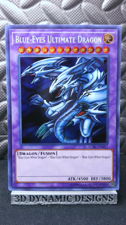 | Yugioh Blue-Eyes Ultimate Dragon LCKC-EN057 Secret Legendary NM/M 🔥 | - Image 1