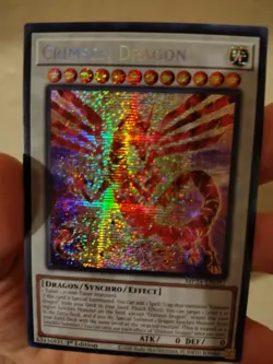 Yu-Gi-Oh Crimson Dragon (Prismatic Secret Rare) MP24-EN097 - Image 2