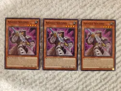 Yugioh Assault Sentinel DANE-EN011 Common 1st Edition NM X3 - Image 1