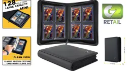 Lightweight Toploader Card Storage Binder: Holds 128+ Cards with Easy Access - Image 2