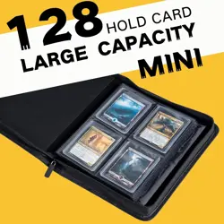 Lightweight Toploader Card Storage Binder: Holds 128+ Cards with Easy Access - Image 5