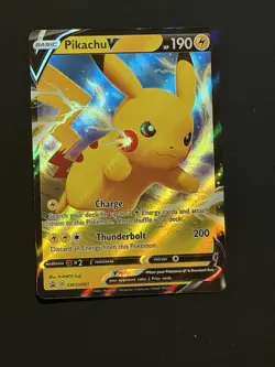 Pikachu V SWSH061 SWSH: Sword & Shield Promo Cards Holo - Image 1