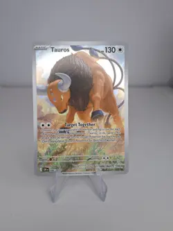 Tauros 096/086 Illustration Rare Chaos Rising Pokemon Card. Pack Fresh. - Image 1