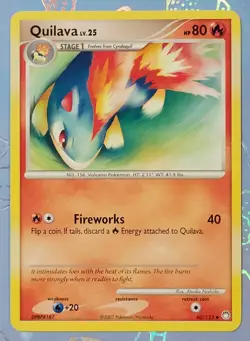 Quilava 60/123 Mysterious Treasures Pokemon Card NM - Image 1