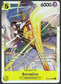 ONE PIECE Borsalino Eb04-058 SR One Piece Card OP15 ENGLISH NM - Image 1