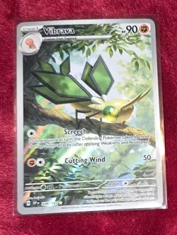 Vibrava 206/191 Surging Sparks Illustration Rare Scarlet & Violet Pokemon Card - Image 2