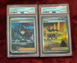 LOT Pokemon PSA 10 cards CASSIOPEIA 094/064 Shrouded Fable PENNY 252/198 SV Base - Image 2