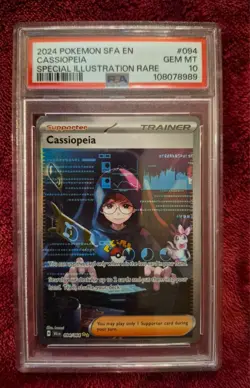 LOT Pokemon PSA 10 cards CASSIOPEIA 094/064 Shrouded Fable PENNY 252/198 SV Base - Image 3