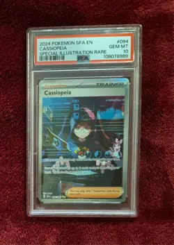 LOT Pokemon PSA 10 cards CASSIOPEIA 094/064 Shrouded Fable PENNY 252/198 SV Base - Image 4