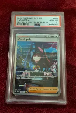LOT Pokemon PSA 10 cards CASSIOPEIA 094/064 Shrouded Fable PENNY 252/198 SV Base - Image 5