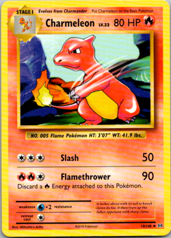 Charmeleon 10/108 Pokemon XY EVOLUTIONS TCG Card Game Pokemon - Image 1