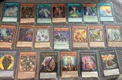 Lot 20 Yu-Gi-Oh 1st Edition 1996-2020 Powerful Magician Hero All Holos Card Set - Image 1