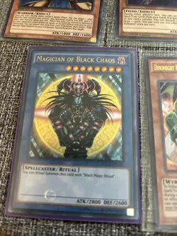 Lot 20 Yu-Gi-Oh 1st Edition 1996-2020 Powerful Magician Hero All Holos Card Set - Image 2