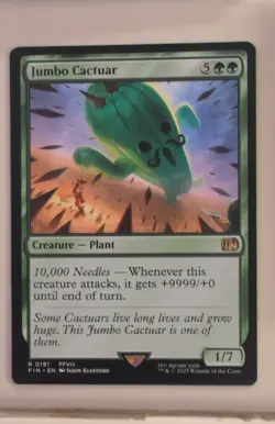 Jumbo Cactuar Final Fantasy Regular - Image 1