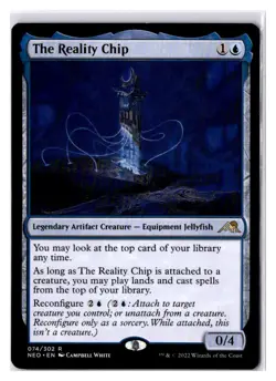 The Reality Chip Kamigawa: Neon Dynasty Regular - Image 1