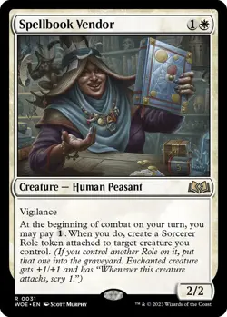 Spellbook Vendor R Wilds of Eldraine 31 NM - Image 1