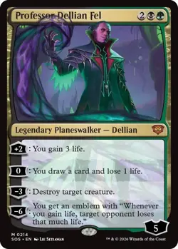 Professor Dellian Fel - Secrets of Strixhaven (SOS) - Image 1