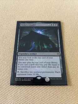 1x NM Foil Bolas's Citadel Draft Weekend Promo MTG War of the Spark NM- - Image 2